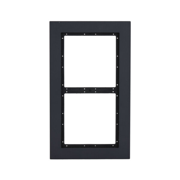 TURM IP Video Türsprechanlage Modulrahmen für zwei Module, grau/anthrazit
