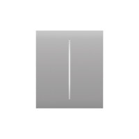 Ajax CenterButton (2-gang) Mittige Taste für 2-fach...