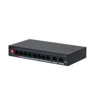 TURM PoE 2.0 Switch |Unmanaged |  8 x RJ - 45 | Gigabit