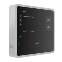 Ajax EN54 Fire Hub Jeweller Weiß (HAN 125732)