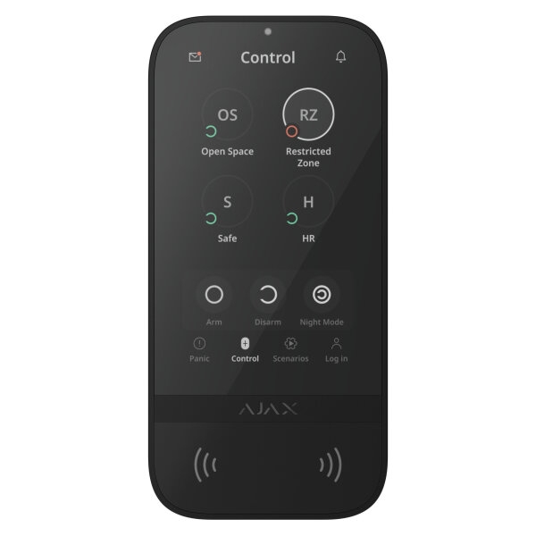 Ajax Superior KeyPad TouchScreen G3 Jeweller Schwarz (HAN 149673)