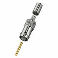 BNC-Buchse RG-59 Koxialkabel Crimpstecker für...