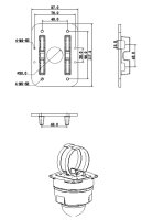TURM Masthalterung für Überwachungskameras mit...