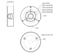 TURM Anschlussbox für Dome und Bullet Kameras zur...